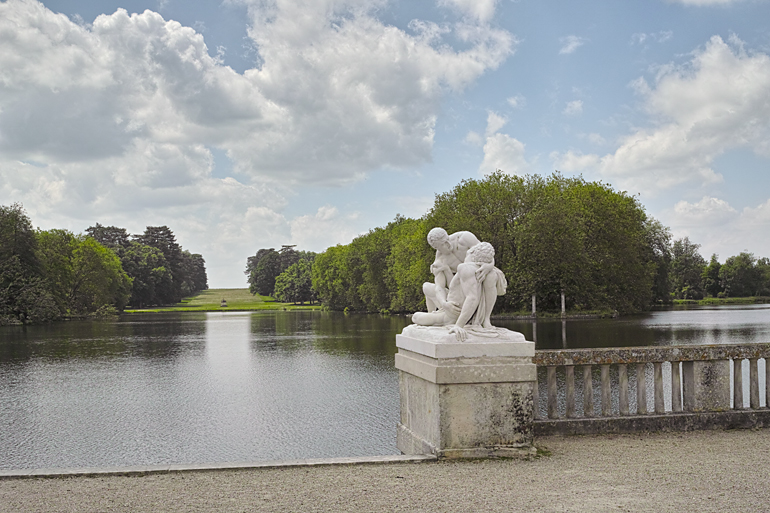 statue du chateau du parc de Rambouillet