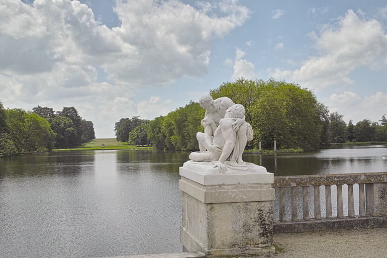 statues au parc du château de Rambouillet