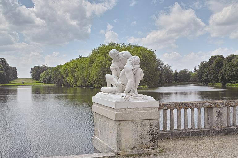 Statues au parc du château de Rambouillet